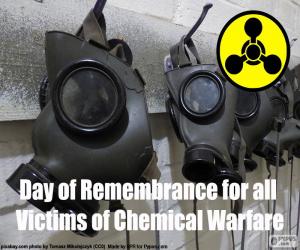 Puzzle Ημέρα μνήμης για τα θύματα του χημικού πολέμου
